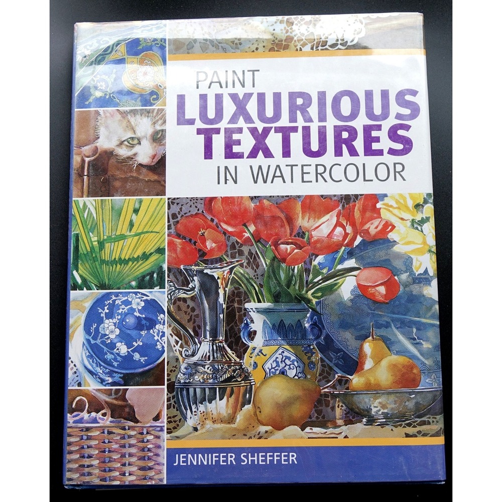 Artistic North Light Books Paint Luxurious Textures in Watercolor Adult HC Multi